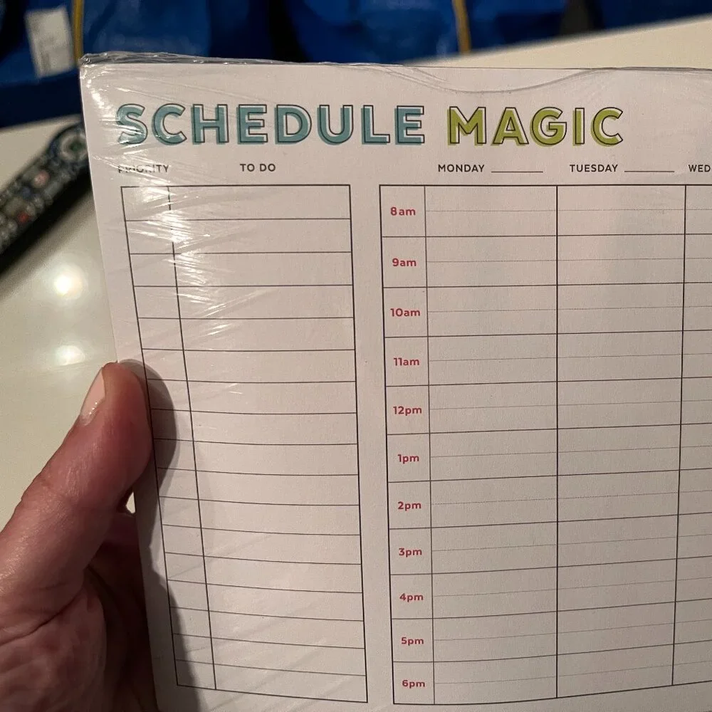 Notepads - To Do List. / Schedule Magic‎ Notepad (new)